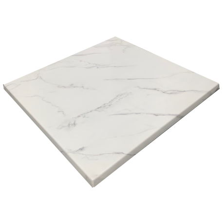 700mm Square Heatproof Table Top - VOLAKAS MARBLE